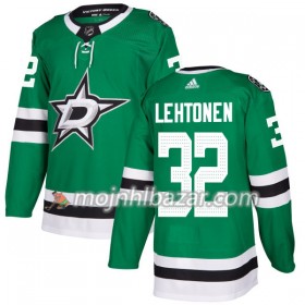 Dresovi Dallas Stars Jacket Kari Lehtonen 32 Adidas 2017-2018 Zelena Authentic - Muške